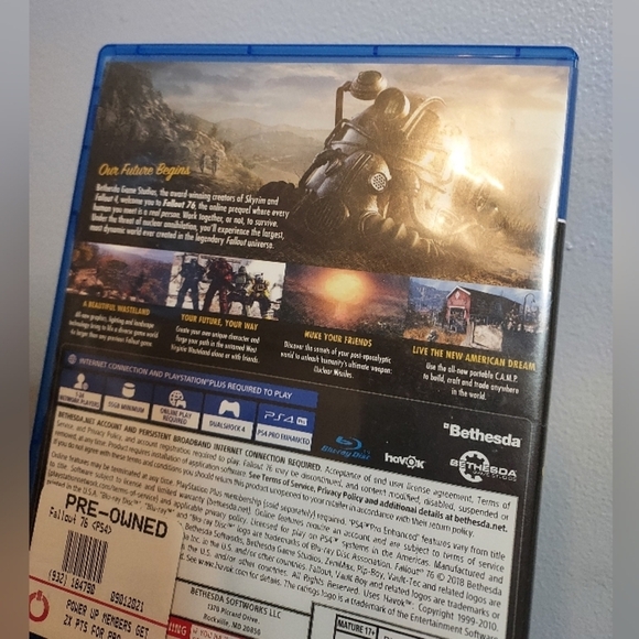 Fallout 76 PS4 Game (Bethesda) - Picture 2 of 4
